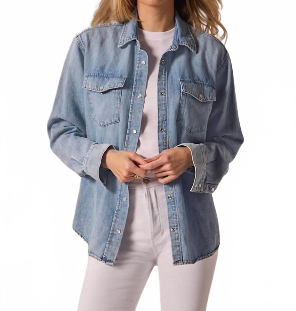 NEW BETRO SIMONE becca western shirt in saloon